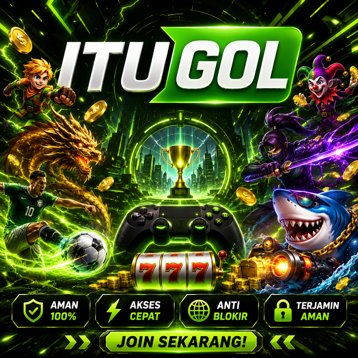 banner Itugol | Rekomen Permainan Online Yang Aman & Profesional